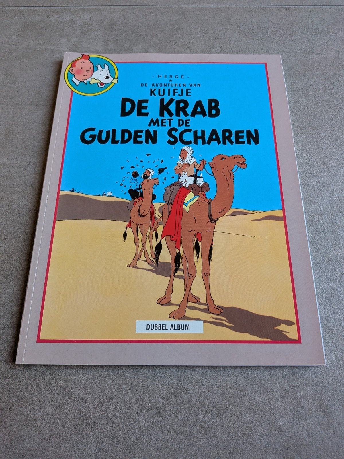 dubbelalbum: De Krab met de Gulden Scharen & Het Zwart, Boeken, Ophalen of Verzenden