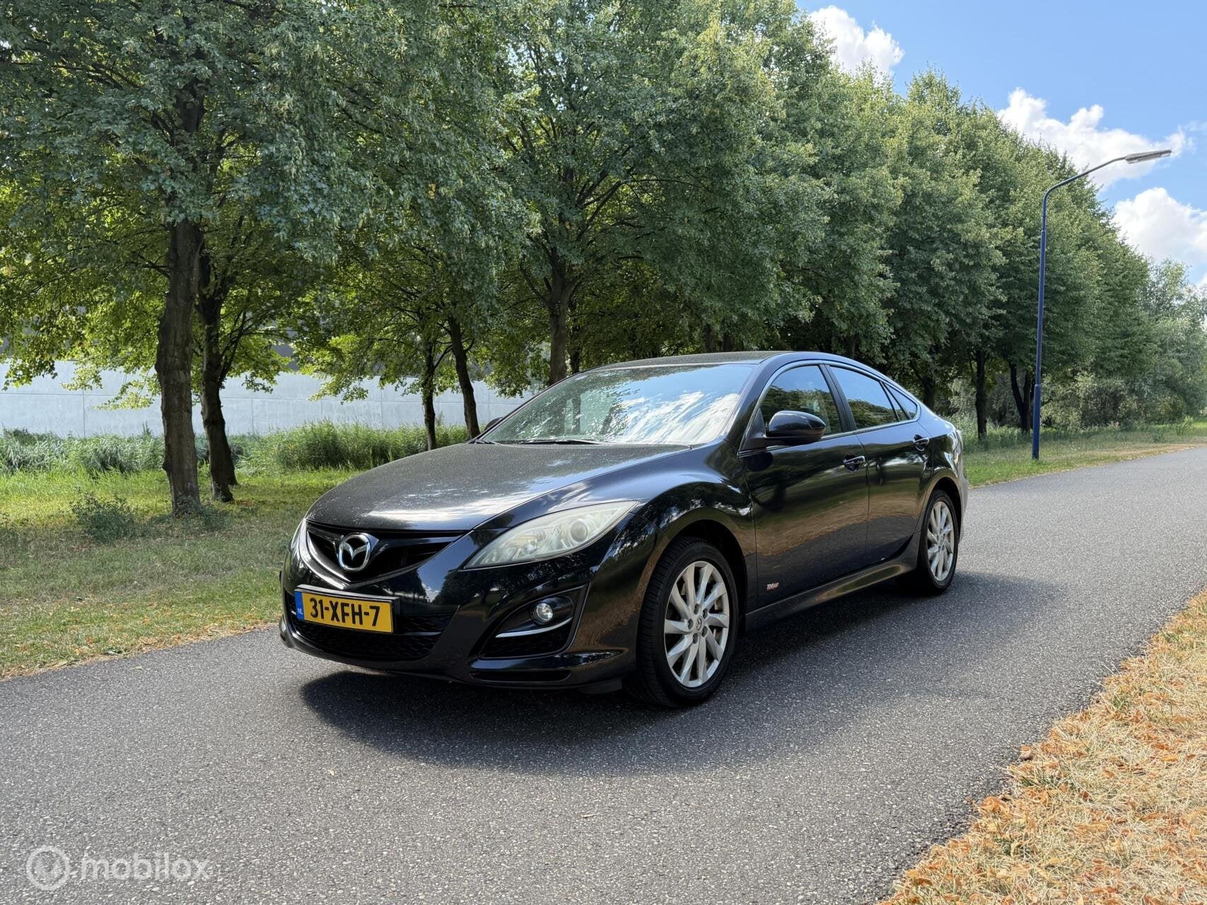 Mazda 6 2.0 GT-M Line*1ste EIGENAAR*CRUISE *AIRCO*APK 05/27, Auto's, Mazda, Voorwielaandrijving, Euro 5, Gebruikt, Zwart