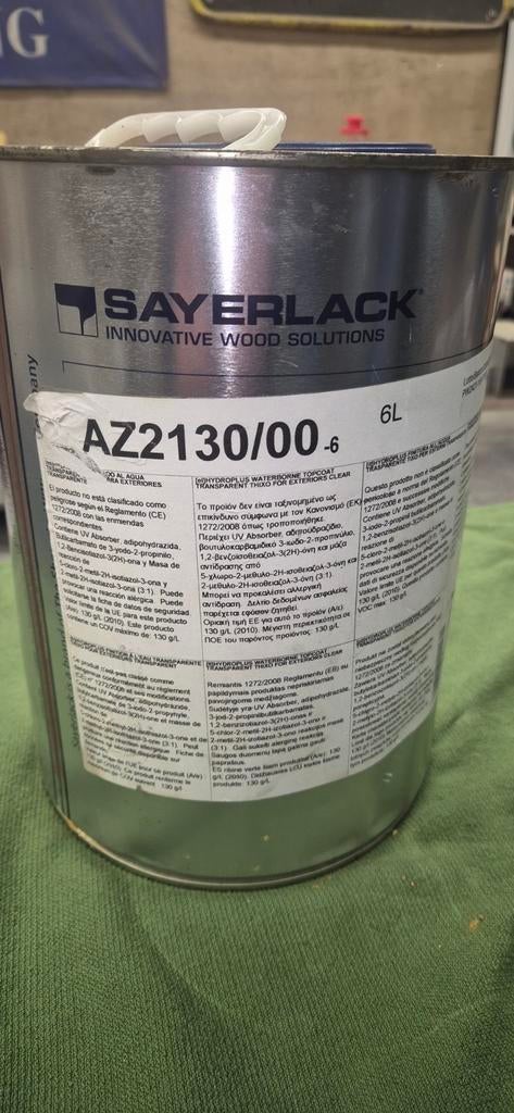 SAYERLACK transparante buitenlak 6 ltr, Doe-het-zelf en Verbouw, Overige kleuren, 5 tot 10 liter, Nieuw, Ophalen of Verzenden