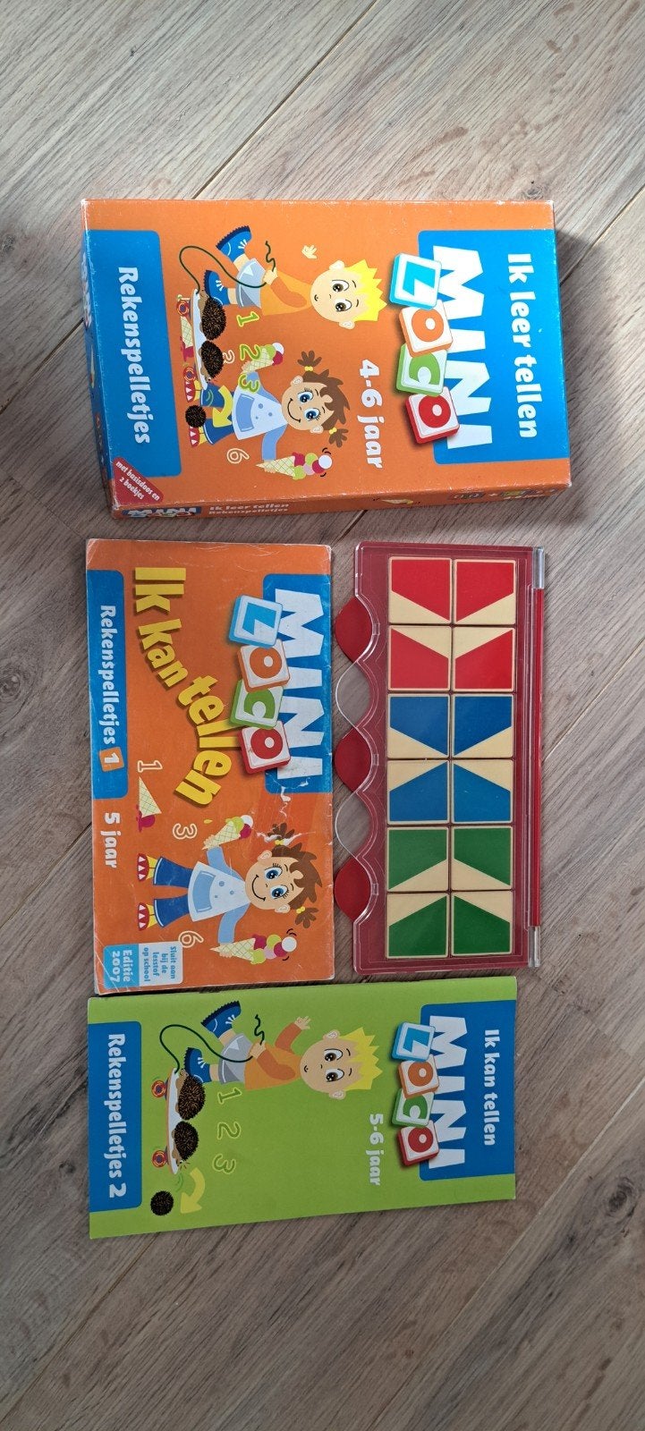 mini loco startpakket basisdoos met 2 boekjes rekenen, Kinderen en Baby's, Speelgoed | Educatief en Creatief, Ophalen of Verzenden