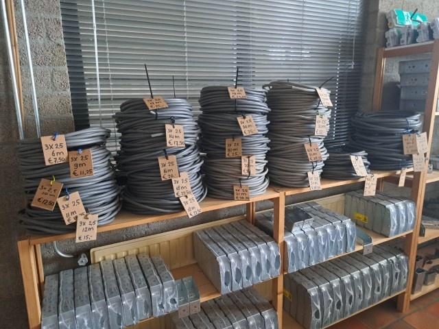 elektrakabel, kabel, gebruikt, diverse lengtes, Doe-het-zelf en Verbouw, Elektra en Kabels, Ophalen, Gebruikt, Kabel of Snoer