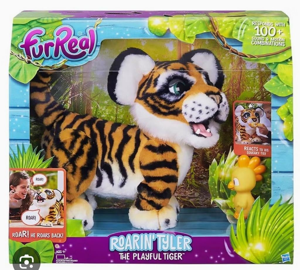 FurReal Roarin' Tyler de speelse tijger,Nieuw in de doos., Ophalen of Verzenden, Nieuw, Jongen of Meisje