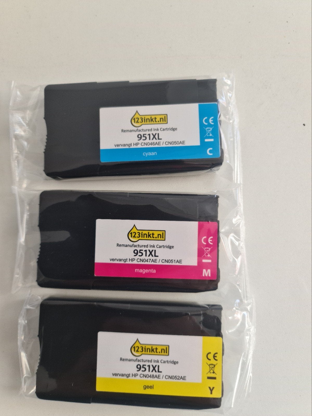 123inkt 950XL en 951XL inktcartridges voor HP printer, Computers en Software, Ophalen of Verzenden, Nieuw, Cartridge, 123inkt (vervangt HP)