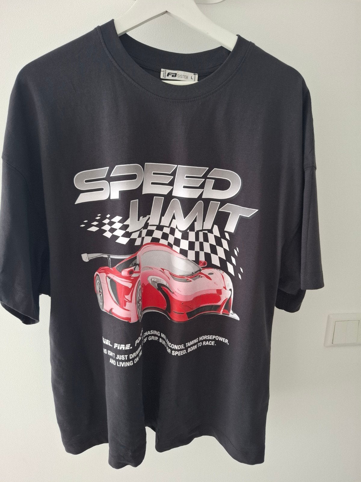 Nieuw dames tshirt maat L donkergrijs SPEED LIMIT, Kleding | Dames, Maat 42/44 (L), Nieuw, Ophalen of Verzenden, Korte mouw