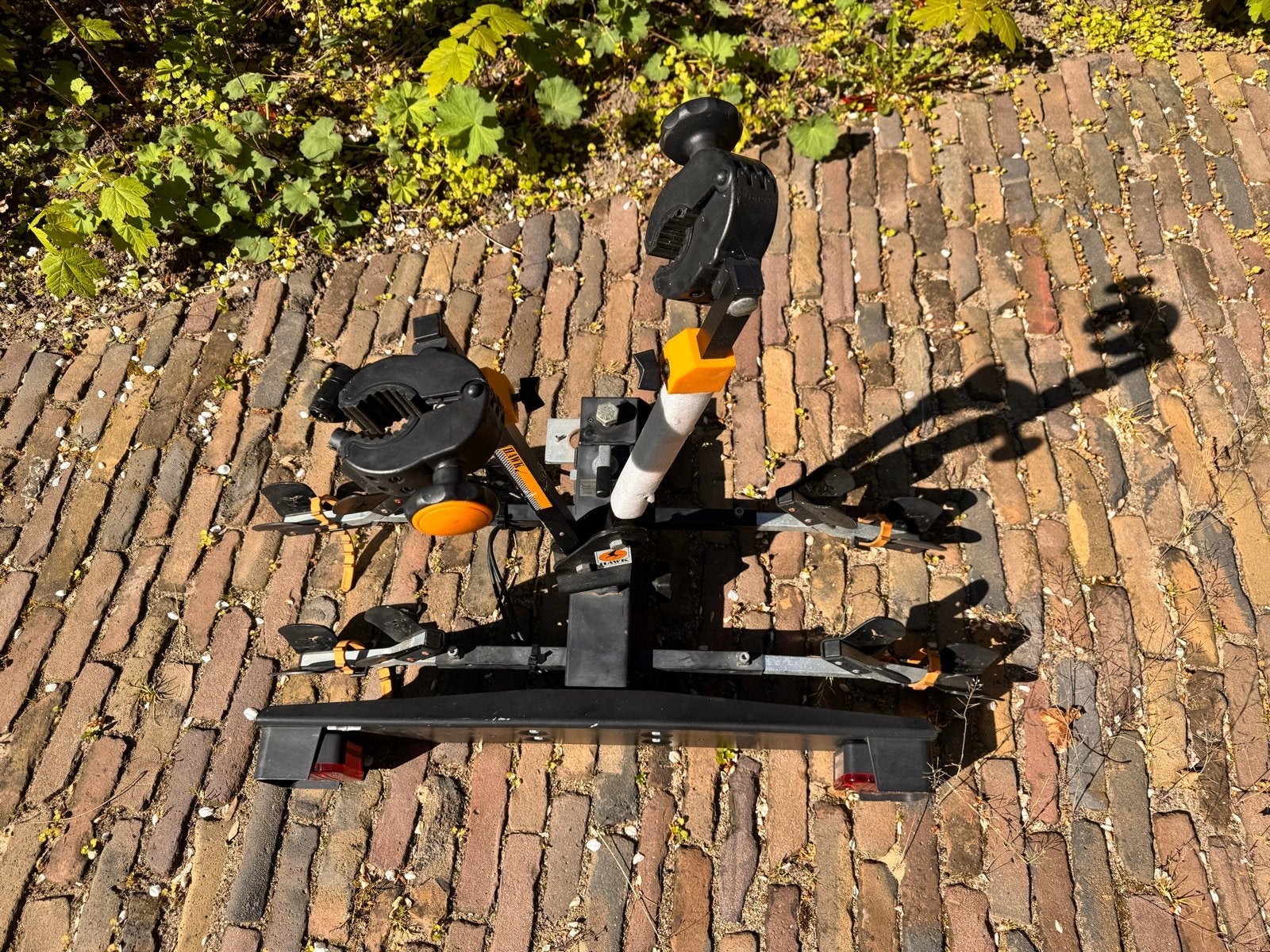 Stevige trekhaakdrager voor 2 fietsen - Spinder Hawk, Ophalen, 2 fietsen, Gebruikt, Trekhaakdrager