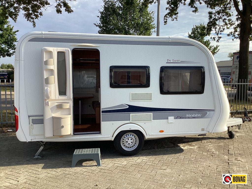 Hobby De Luxe 400 SF, Hobby, Koelkast, Bedrijf, Treinzit