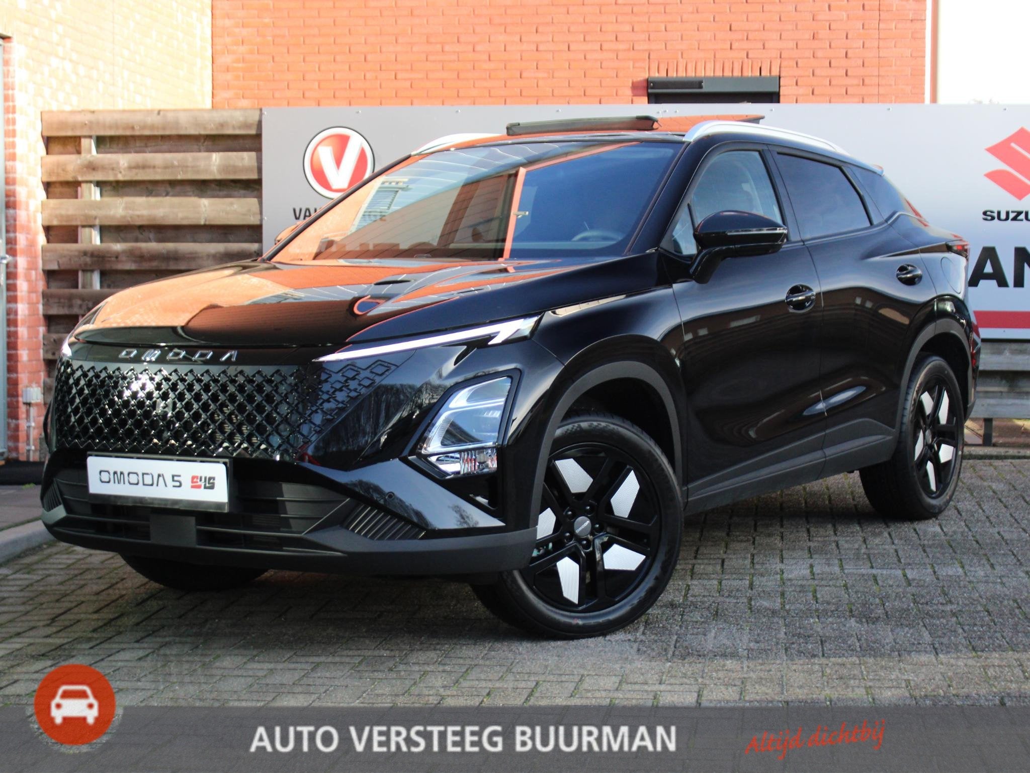 Omoda 5 1.5 T-GDi SHS-H Premium, Auto's, 12 maanden, 4 cilinders, Zwart, Nieuw
