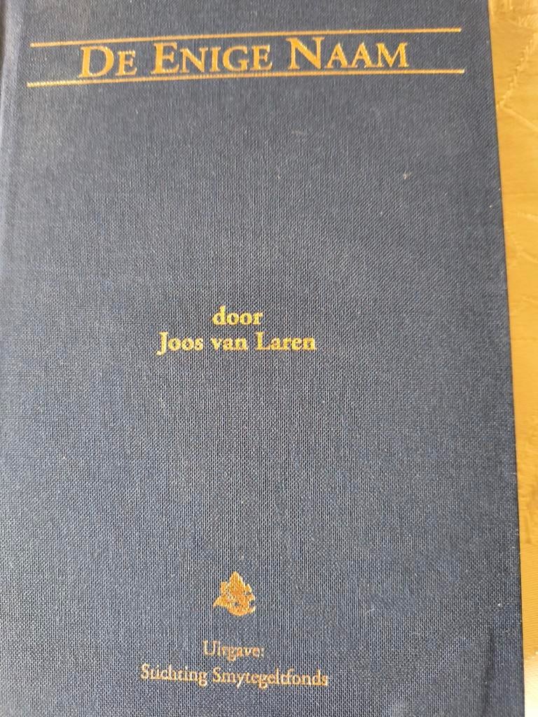 De enige naam. Joos van Laren, Ophalen of Verzenden, Zo goed als nieuw, Joos van Laren, Christendom | Protestants