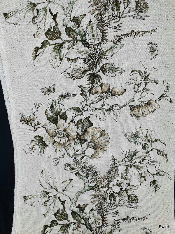 13235 Originele vintage retro stof stoffen gordijnstof Swiet, Overige kleuren, 120 cm of meer, Ophalen of Verzenden, Linnen
