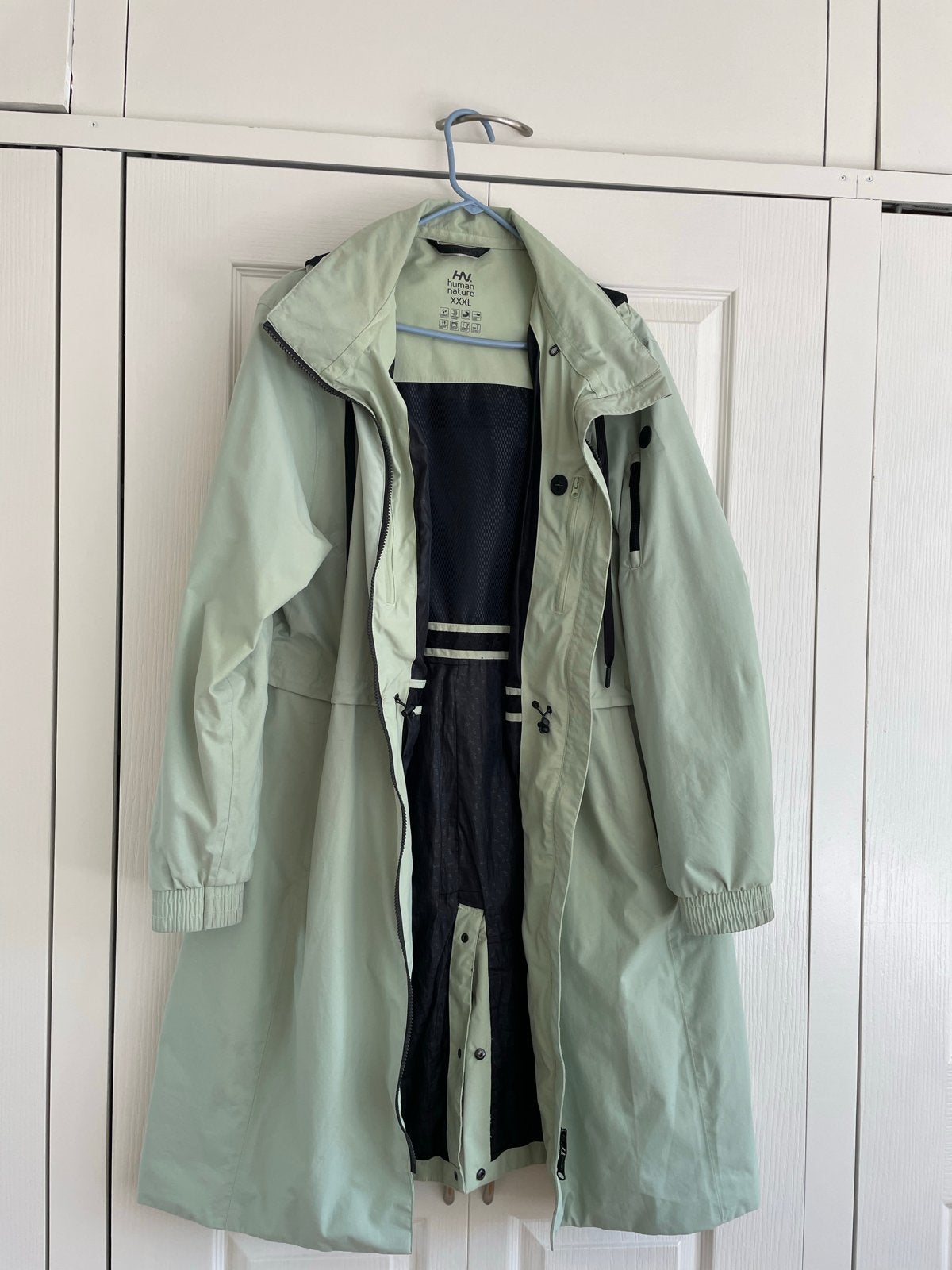 Human Nature Dames Water- & Winddichte Parka Jas XXXL, Kleding | Dames, Jassen | Winter, Ophalen, Zo goed als nieuw, Maat 46/48 (XL) of groter