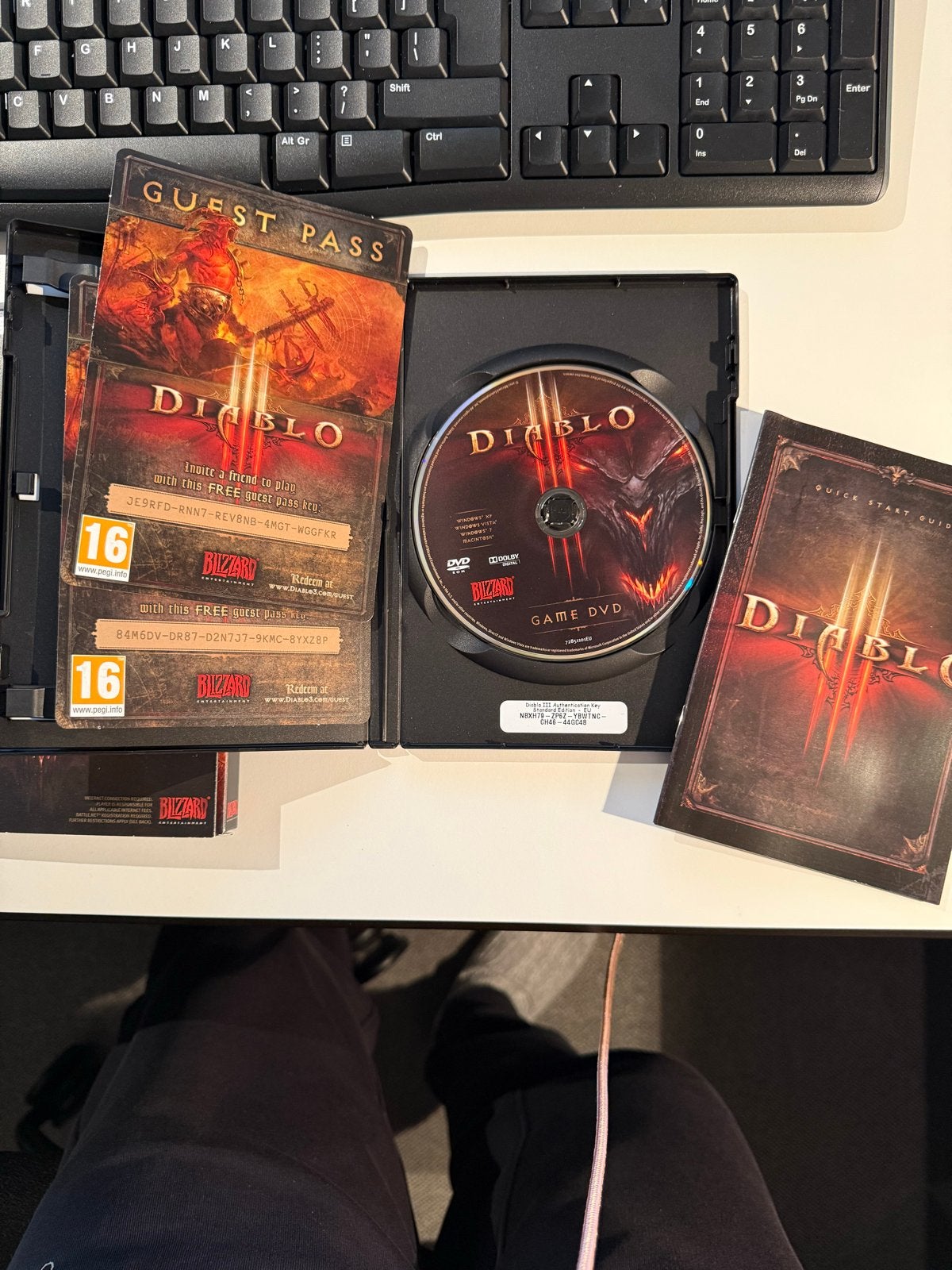 Diablo III - PC Game (Zo goed als nieuw), Online, 1 speler, Ophalen of Verzenden, Zo goed als nieuw