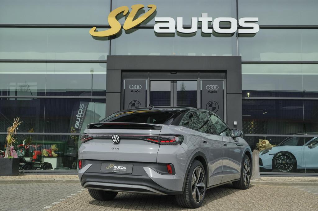 Volkswagen ID.5 GTX 300pk 77 kWh Sportstoelen *SOH 93%* Warm, Stof, Vierwielaandrijving, 450 min, Zilver of Grijs