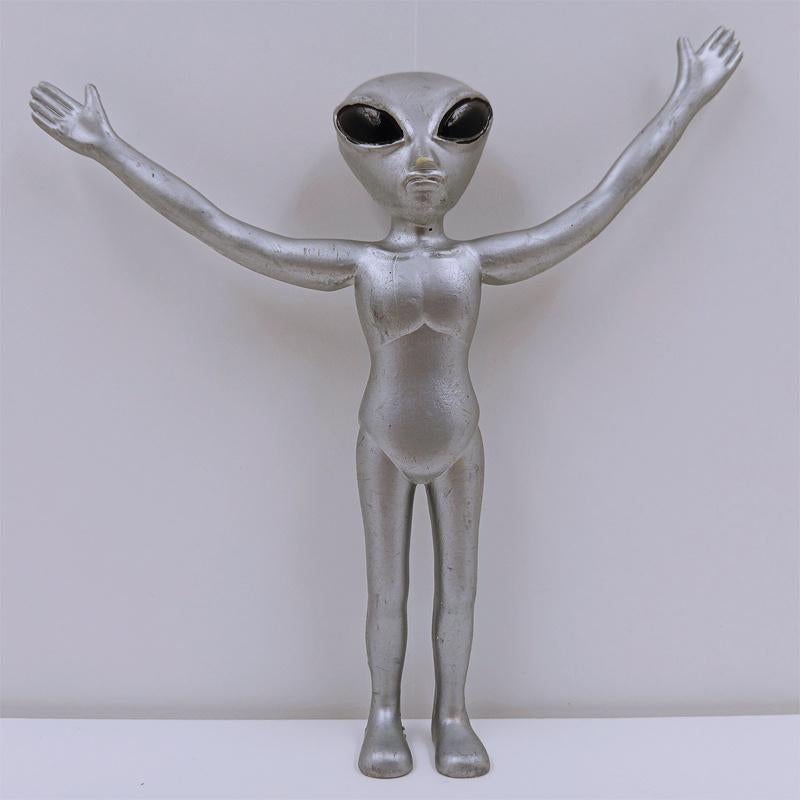Alien speelfiguur jaren 90, Ophalen of Verzenden, Zo goed als nieuw
