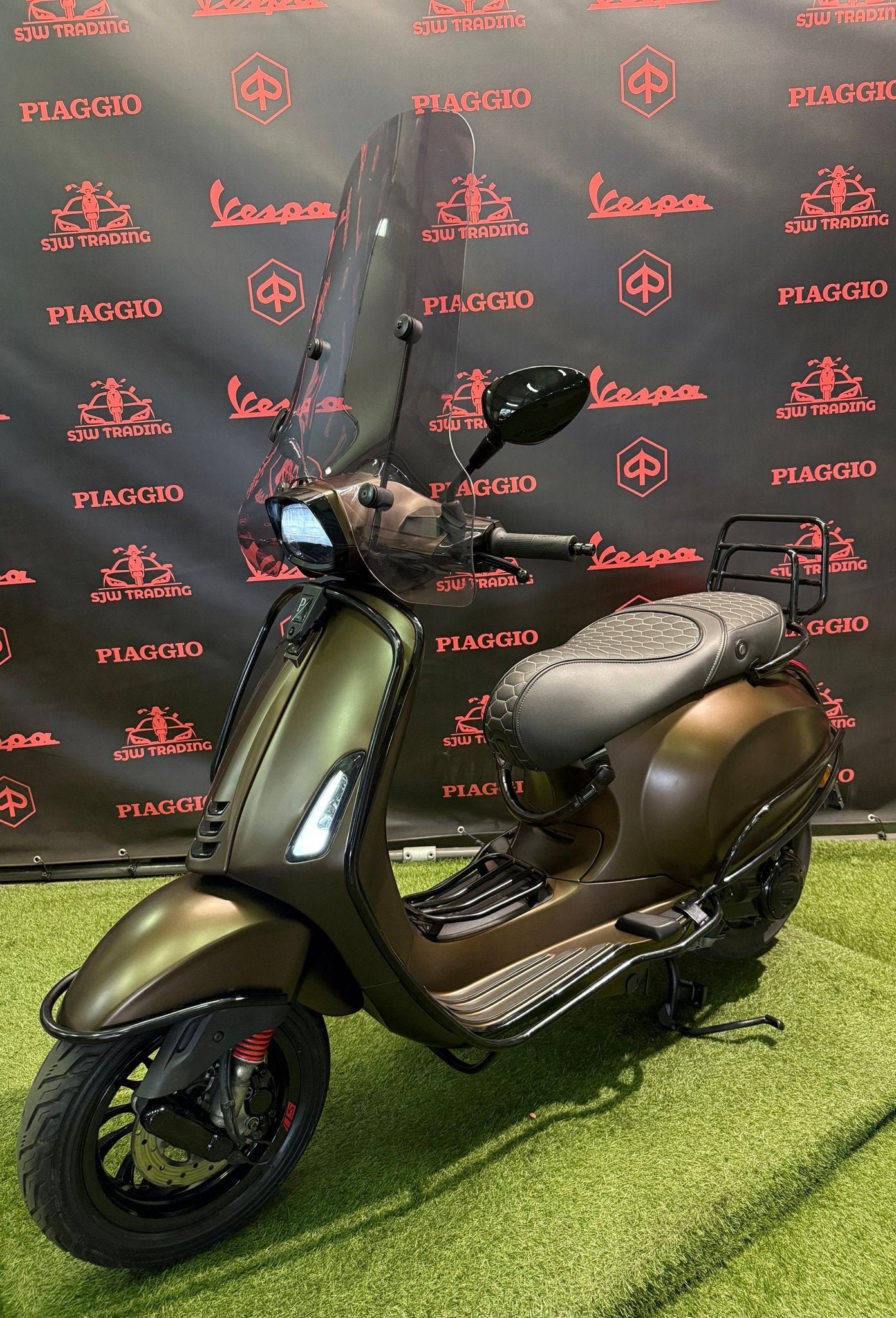 Vespa Sprint 2021 Brom Marrakech Brown / RS Zadel / Garantie, -, Maximaal 45 km/u, -, Ophalen of Verzenden