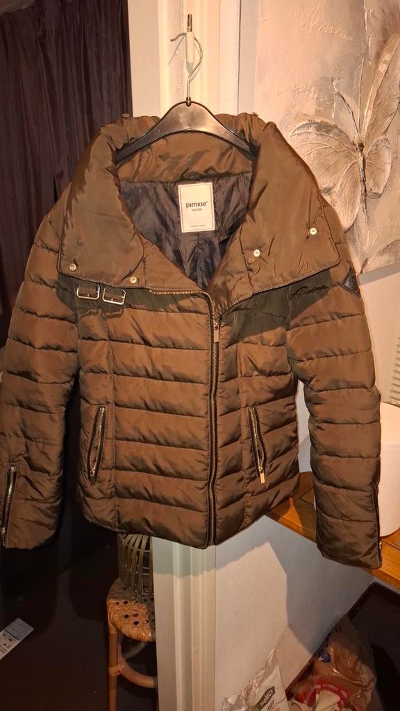 Groene Pimkie Collection Jas - Maat M, Maat 38/40 (M), Ophalen of Verzenden, Zo goed als nieuw, Groen