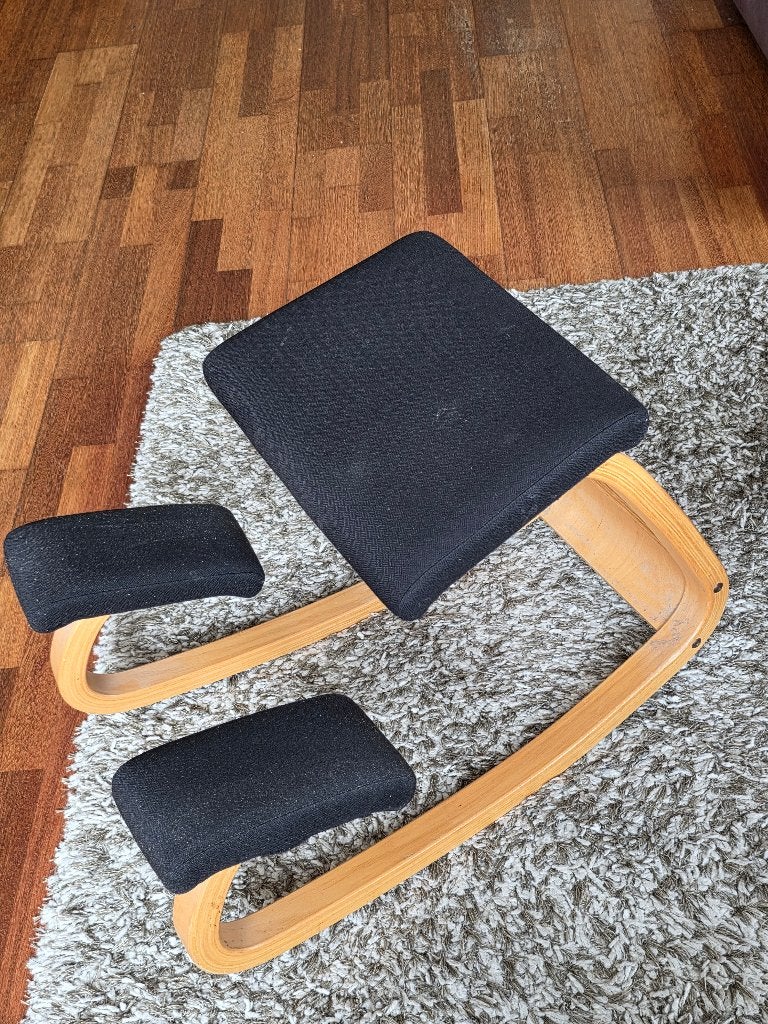 Stokke stoel, Ophalen, Gebruikt, Zwart, Eén