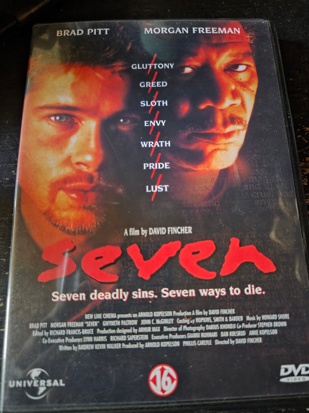 Seven, Vanaf 16 jaar, Ophalen of Verzenden, Zo goed als nieuw, Actiethriller