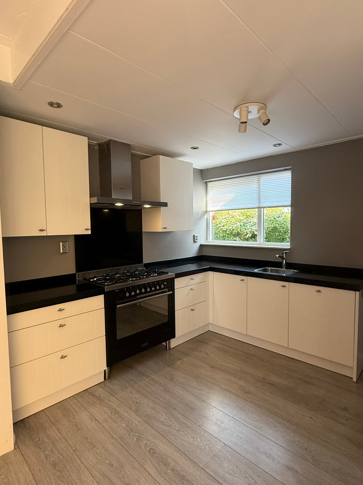 Complete Landelijke Hoekkeuken + Apparatuur GEDEMONTEERD, Huis en Inrichting, Keuken | Complete keukens, Ophalen of Verzenden