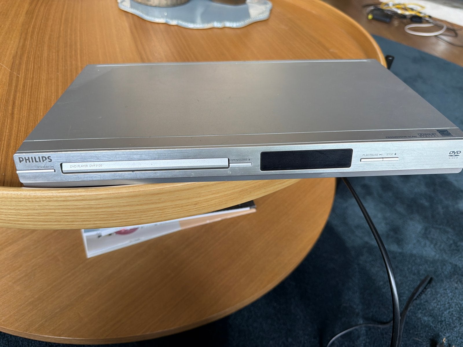 Philips DVP3120/12 DVD-speler - Zo goed als nieuw, Ophalen of Verzenden, Zo goed als nieuw, Dvd-speler, Philips