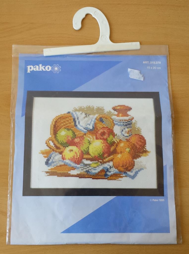 Mand met Appels Pakket - Pako -1995, Pako, Nieuw, Ophalen of Verzenden, Handborduren