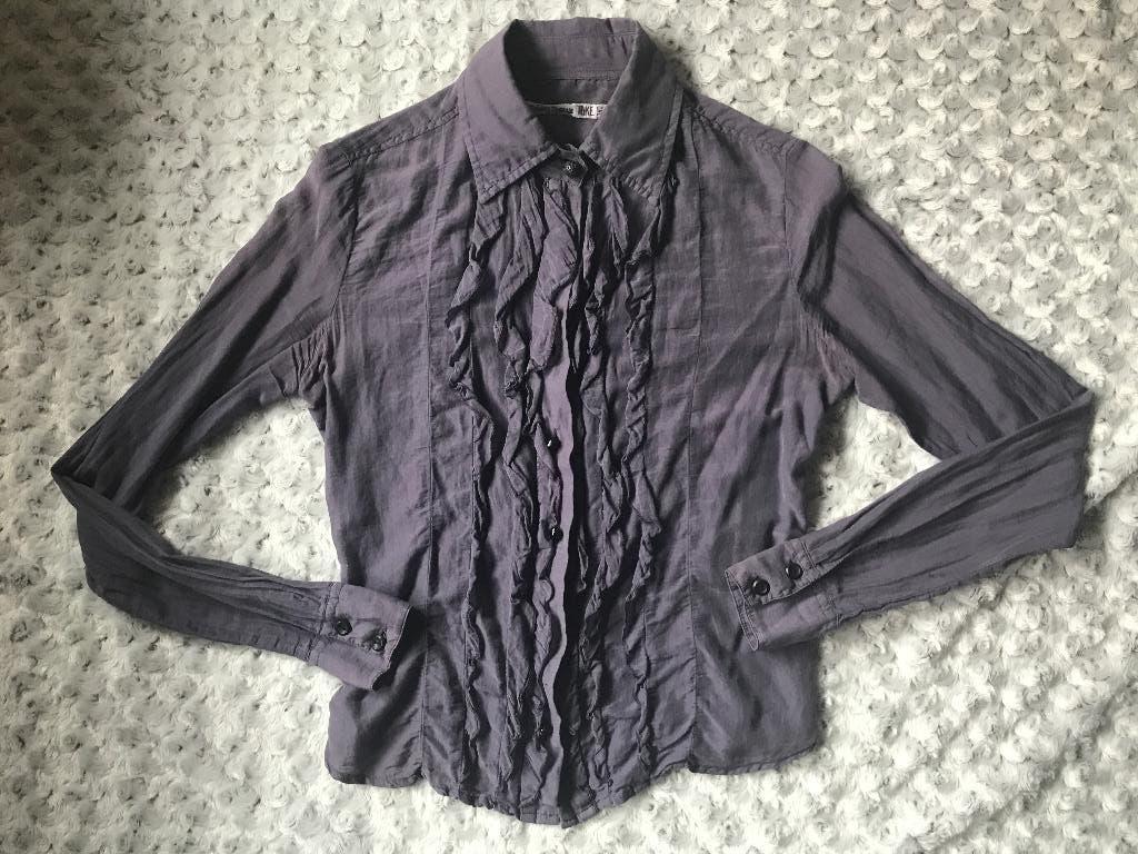 Schitterend zijde mengsel blouse TAKE TWO S (valt als XS), Kleding | Dames, Paars, Ophalen of Verzenden, Maat 34 (XS) of kleiner