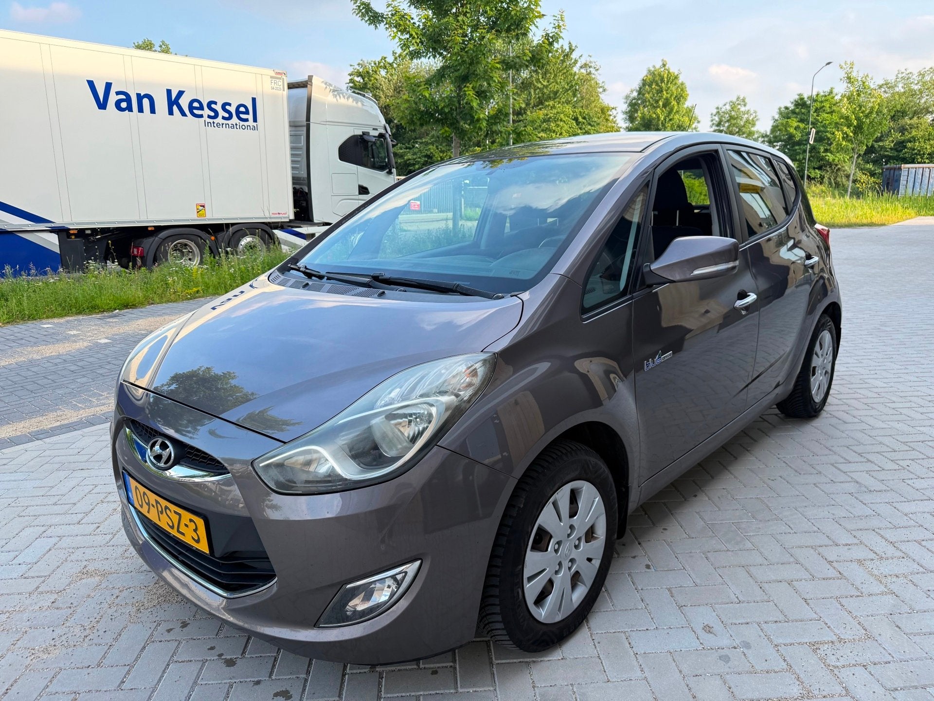 Hyundai Ix20 1.4i i-Motion Blue Drive 5D (bj 2011) AIRCO|ELE, Auto's, Hyundai, Voorwielaandrijving, Euro 5, Stof, Gebruikt
