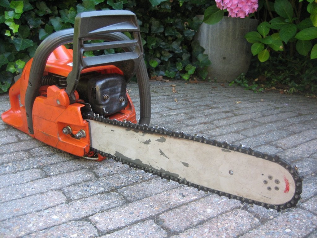 Husqvarna 340 Kettingzaag Motorkettingzaag Benzine, Tuin en Terras, Hand-tuingereedschap, Ophalen, Gebruikt, Overige soorten, Husqvarna