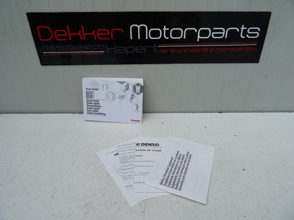 Instructie boek / boekje Kawasaki ZX6R 636 Ninja 2024-2025, -, -, Nieuw, Ophalen of Verzenden