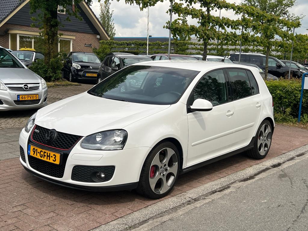 Volkswagen Golf 2.0 TFSI GTI 200PK *APK 12-2026, Gebruikt, 4 cilinders, Wit, Origineel Nederlands