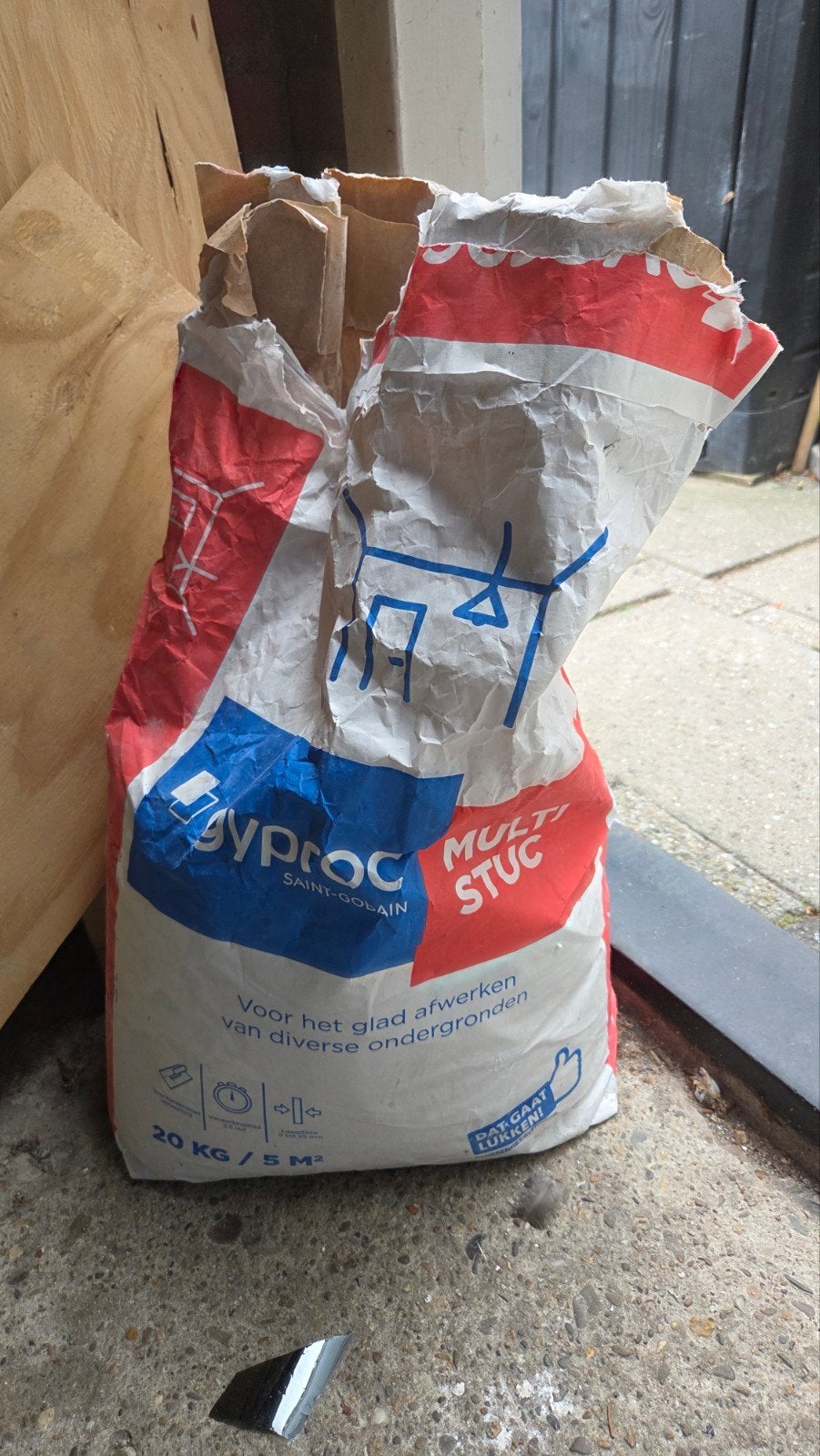 Gyproc Multi Stuc - Halve zak gratis af te halen, Onbekend, Ophalen of Verzenden, Onbekend, Gebruikt