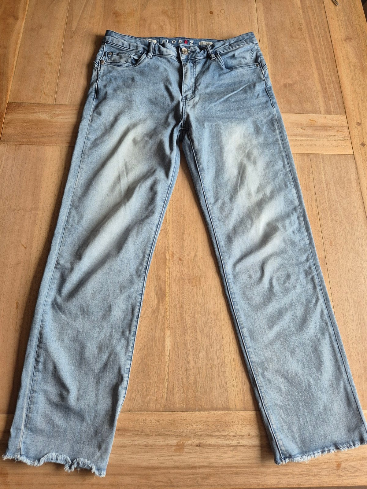 Florez zomerjeans, Kleding | Dames, Ophalen of Verzenden, Zo goed als nieuw, Blauw, W28 - W29 (confectie 36)