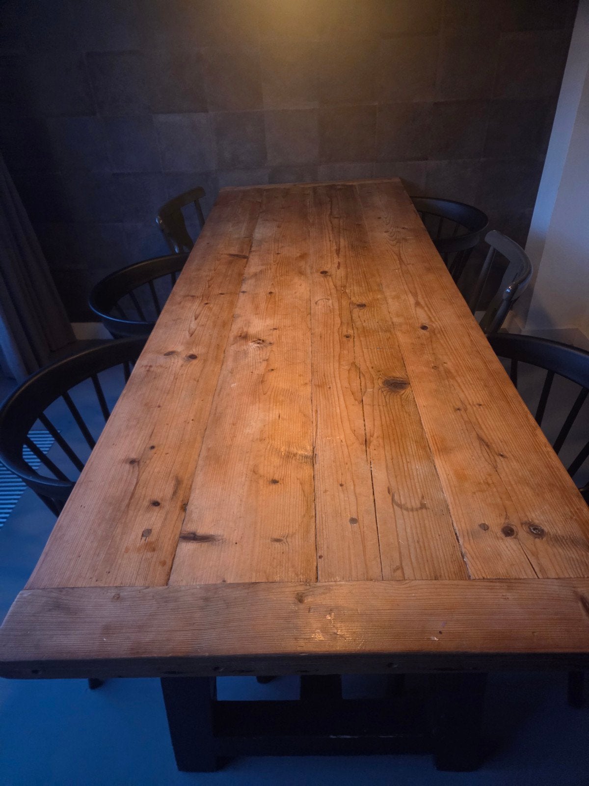 Steigerhouten eettafel, Ophalen, Rechthoekig, 150 tot 200 cm, 50 tot 100 cm