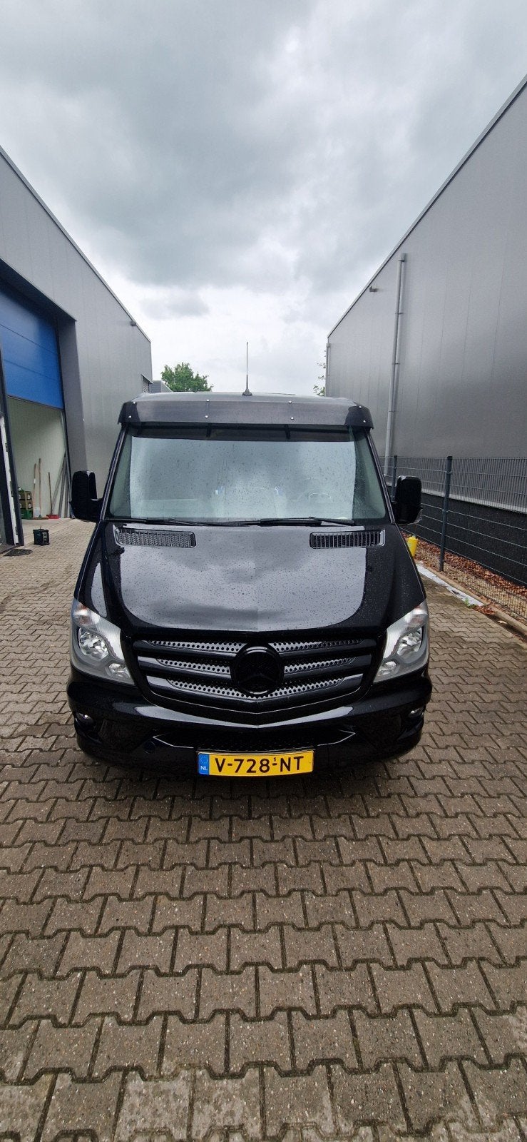Mercedes-Benz Sprinter 163pk automaat 2018 Zwart, Auto's, Mercedes-Benz, Automaat, 4 cilinders, 75 €/maand, Particulier