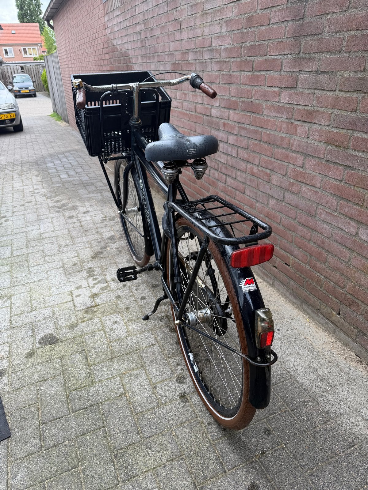 Cortina u4 herenfiets, Overige merken, Terugtraprem, 53 tot 56 cm, Versnellingen