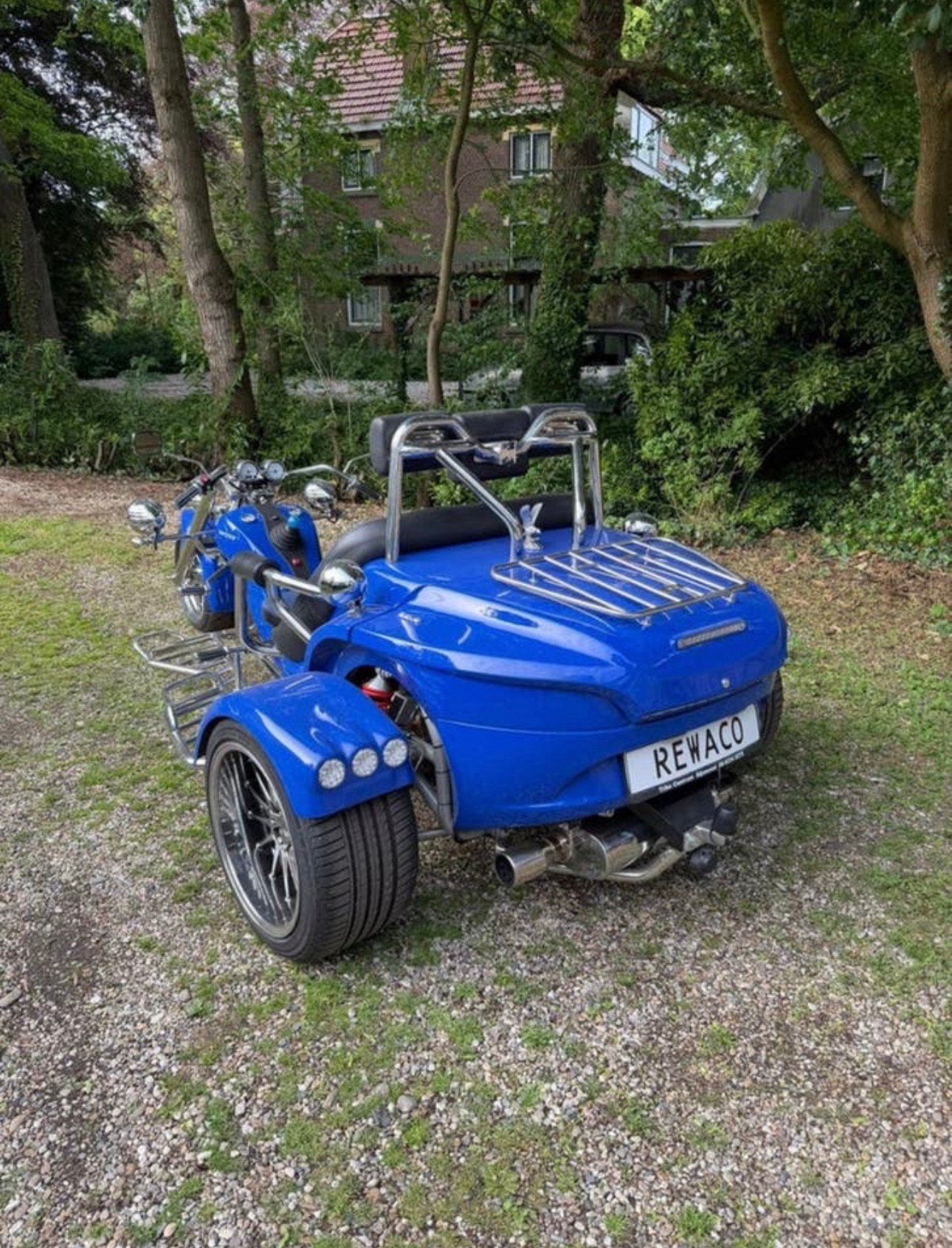 Rewaco RF1 ST-3 – 3-zits trike – handgeschakeld