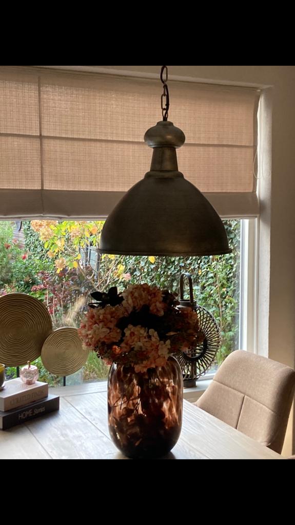 Prachtige hanglamp!, Huis en Inrichting, Lampen | Hanglampen, Ophalen, Zo goed als nieuw, 75 cm of meer