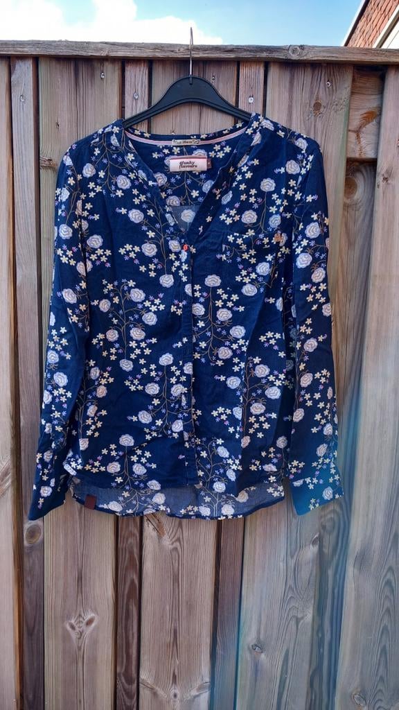 Blouse s, Blauw, 4Funky flavour, Ophalen of Verzenden, Zo goed als nieuw