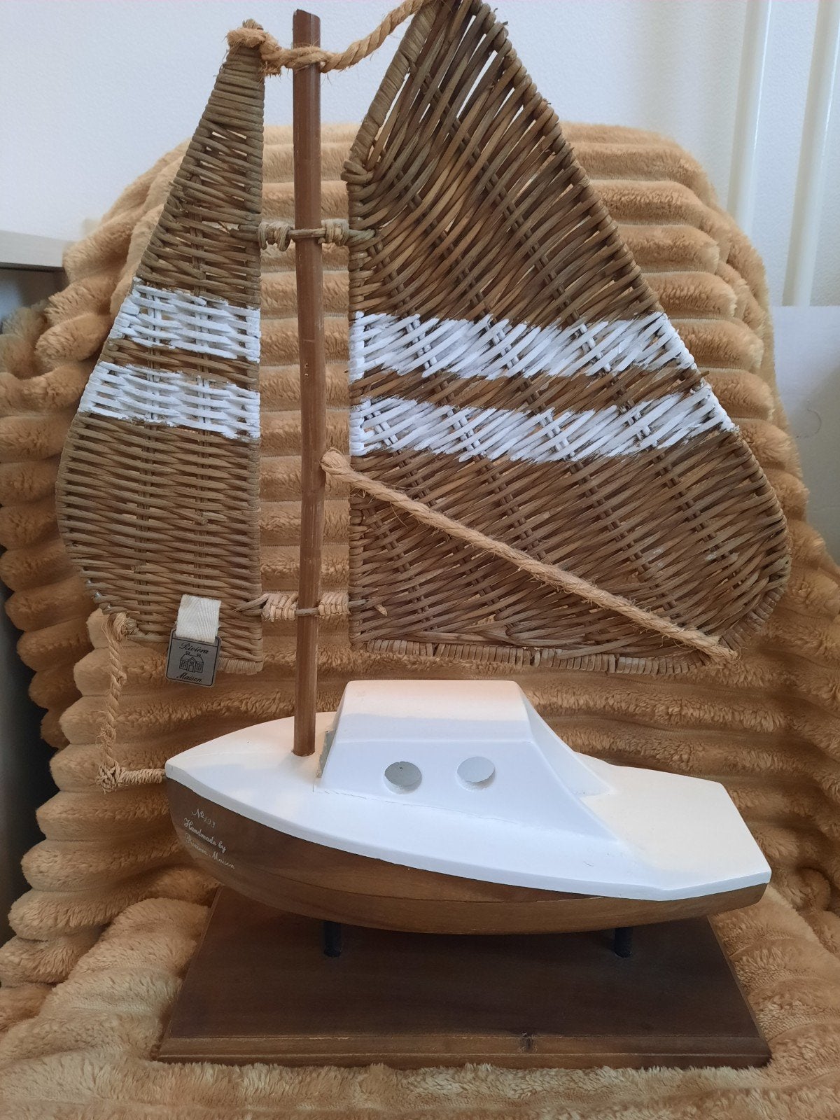 Riviera maison rattan boot, Ophalen