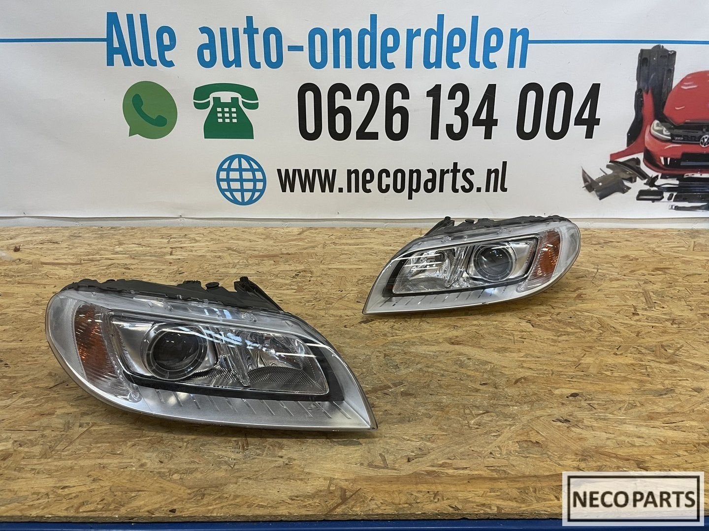 VOLVO V70 S70 XC70 S80 XENON KOPLAMPEN 31420014 31420013, Auto-onderdelen, Gebruikt, -, -, Ophalen of Verzenden