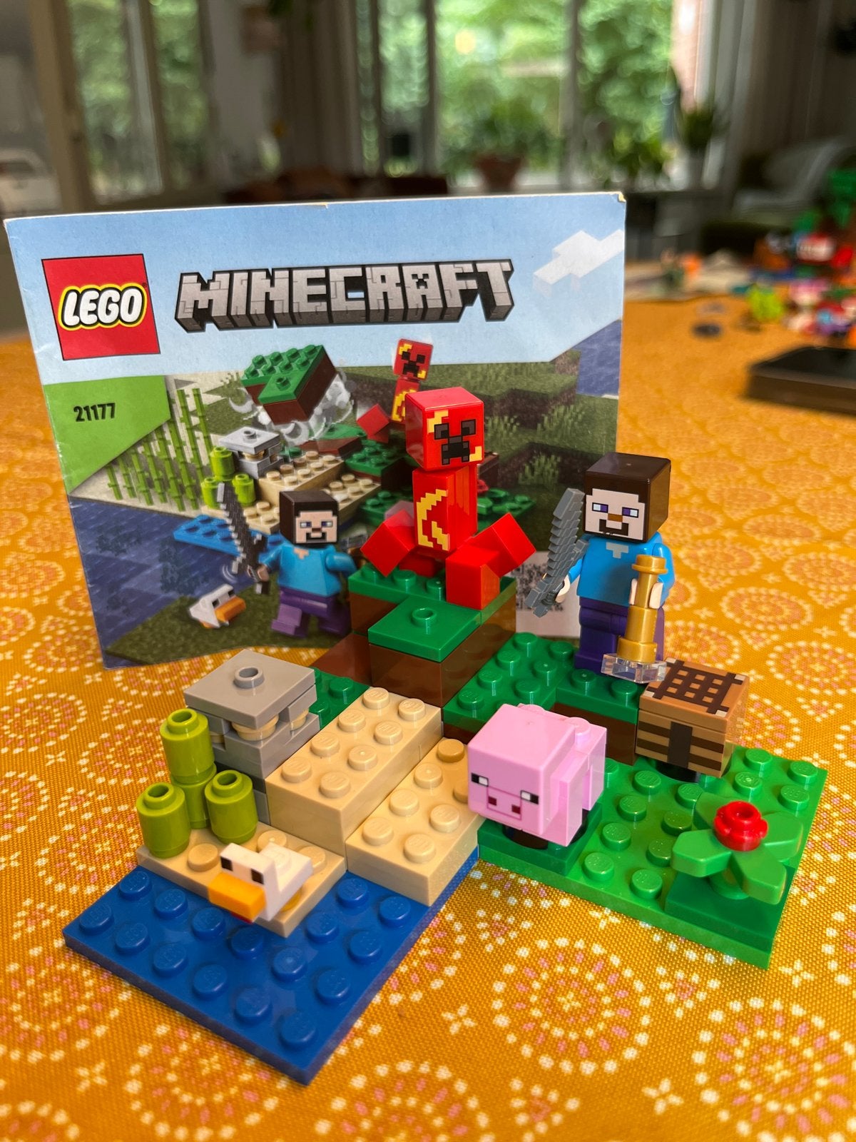 Lego Minecraft 21177 De Creeper Hinderlaag, Ophalen, Minecraft, Lego, Zo goed als nieuw