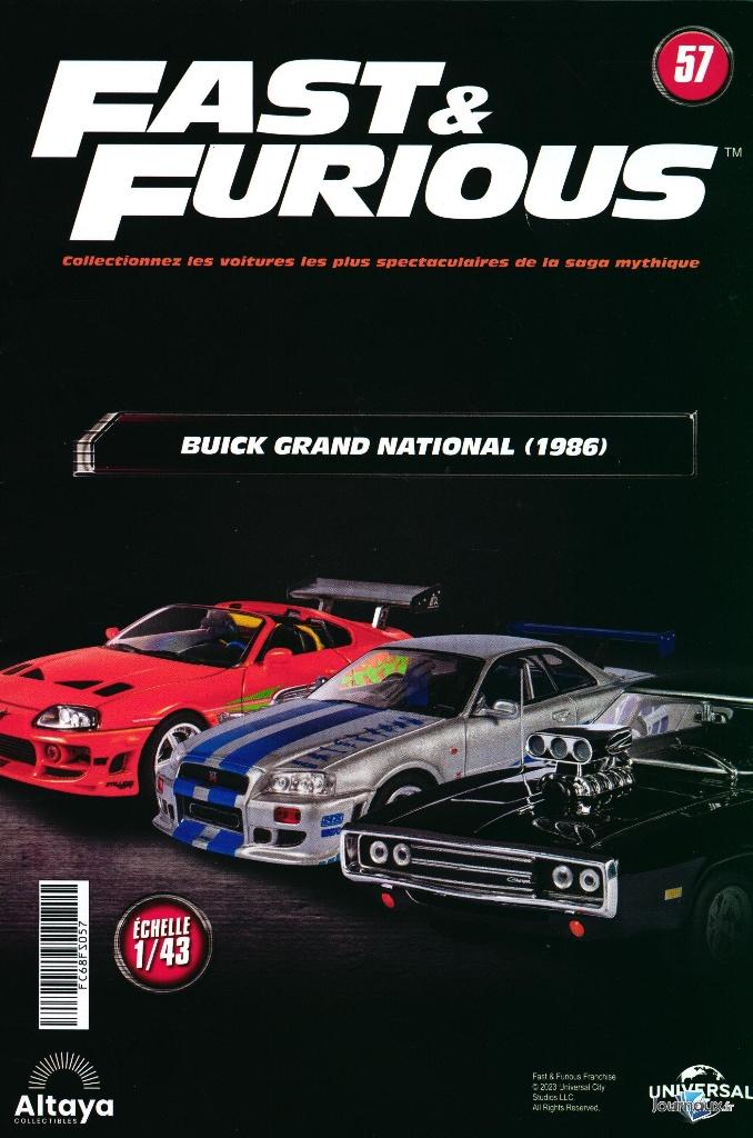 Buick Grand National 1986 1/43 FAST & FURIOUS ALTAYA # 57, Verzenden, Nieuw, Auto, Overige merken