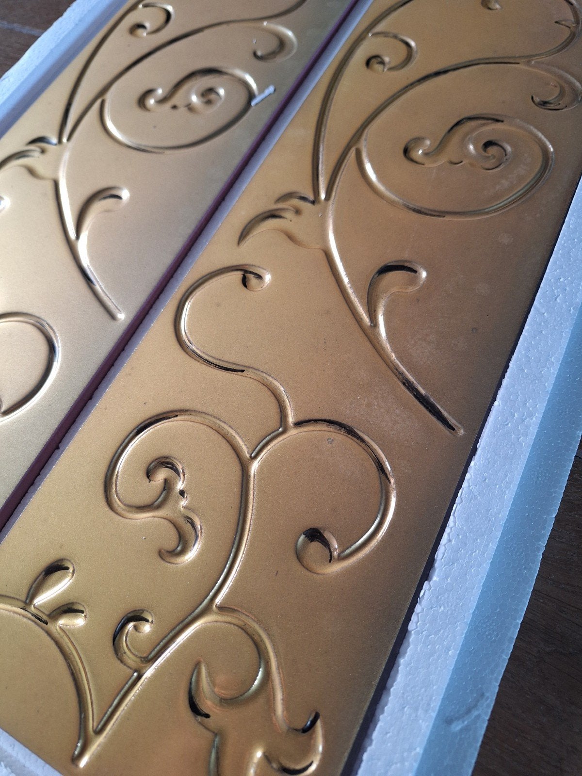V&B Aimee sierstrip goud 15x90, Ophalen, Overige materialen, Wandtegels, Nieuw