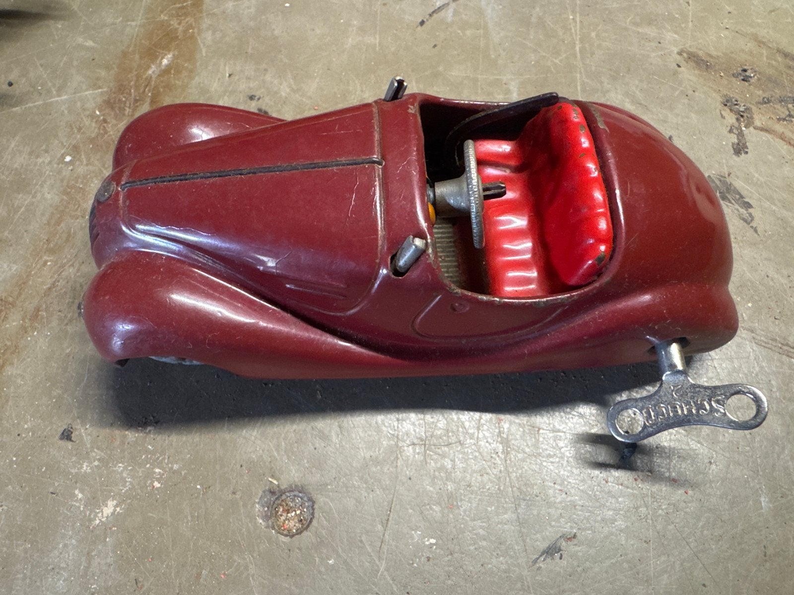 Schuco Akustico 2002 blikken speelgoedauto, Ophalen of Verzenden, Gebruikt