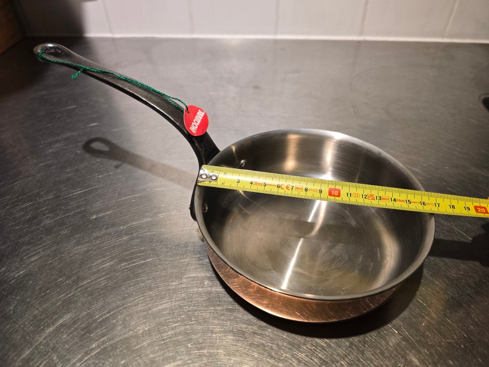 De Buyer Inocuivre koperen sauteerpan RVS binnenkant - Nieuw, Koper, De Buyer, Nieuw, Ophalen of Verzenden
