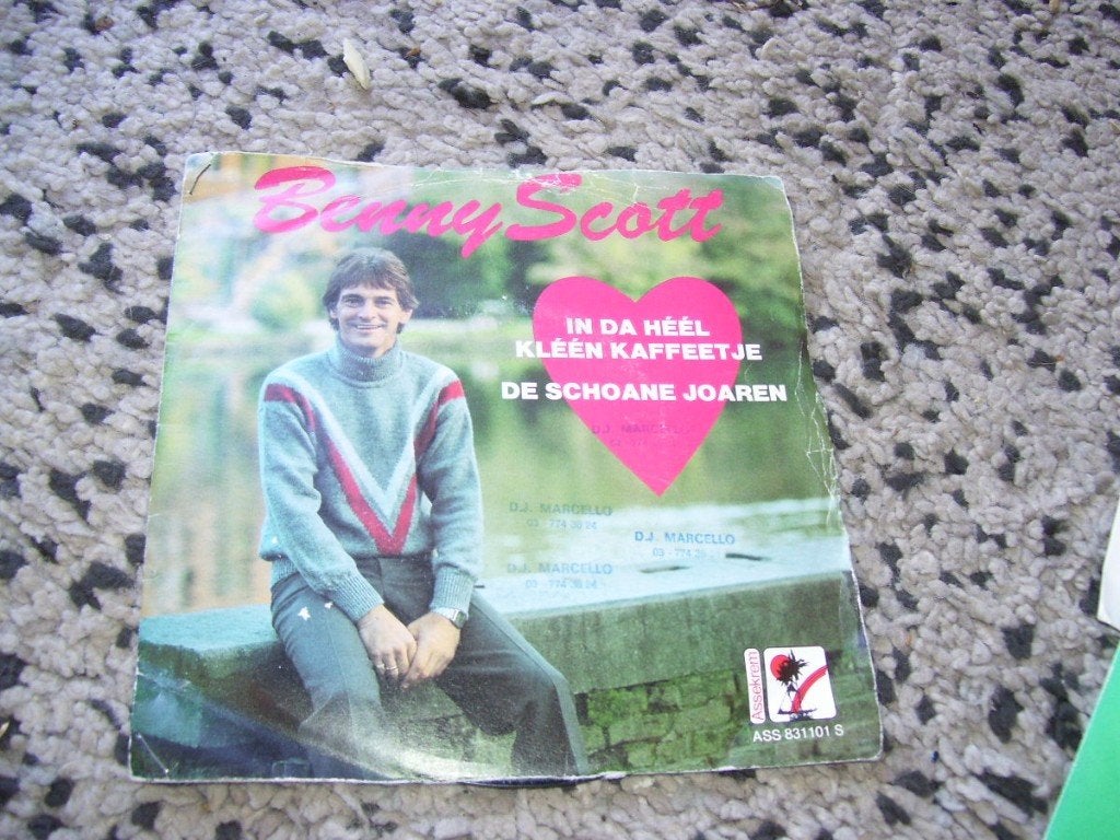 BENNY SCOTT, Ophalen of Verzenden, Zo goed als nieuw, 12 inch, Levenslied of Smartlap