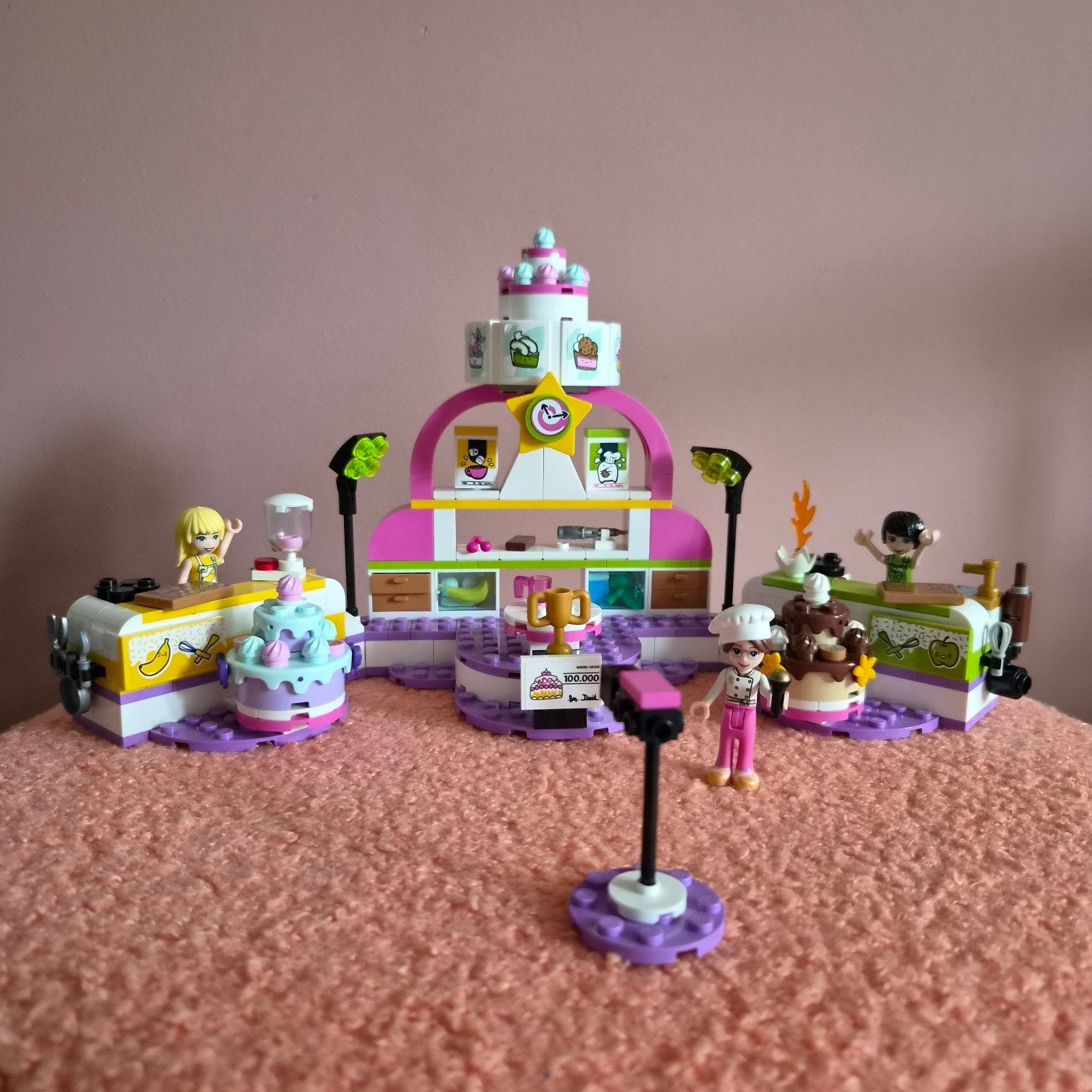 LEGO bakwedstrijd 41393, Lego, Friends, Ophalen of Verzenden, Zo goed als nieuw