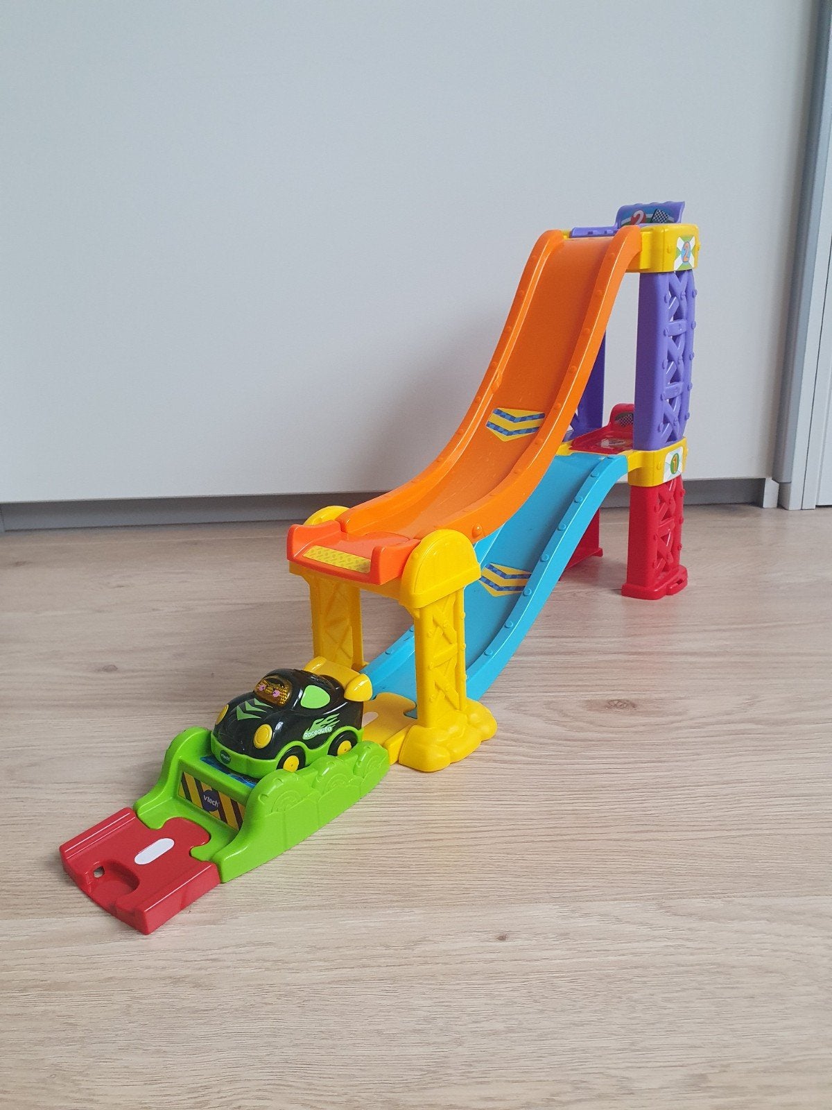 Toet toet auto's stuntbaan, Ophalen of Verzenden, Zo goed als nieuw, Handmatig, Overige merken