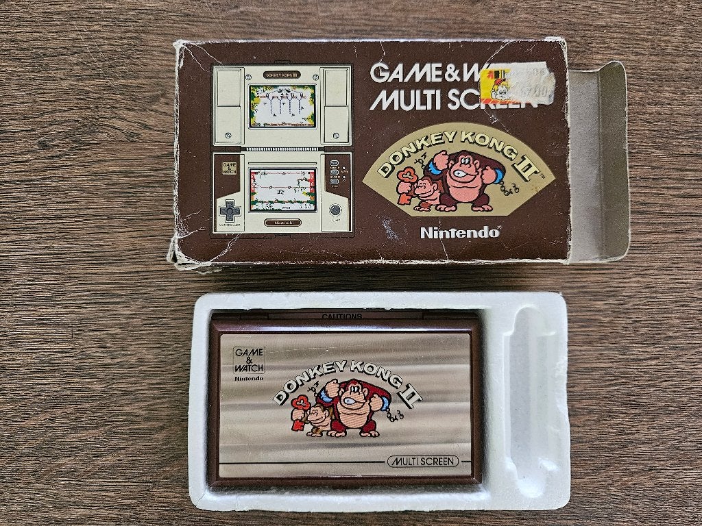 Nintendo Game & Watch: Donkey Kong II (JR-55), Gebruikt, 1 speler, Vanaf 7 jaar, Ophalen