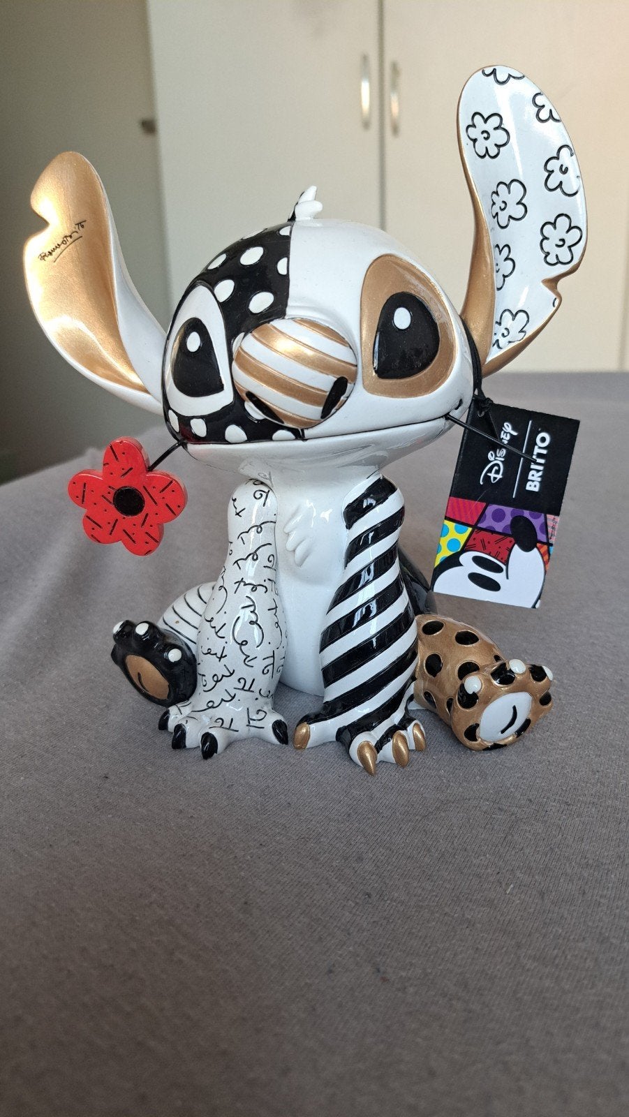 Disney Britto Stitch Midas Beeldje - Nieuw in Doos, Ophalen, Overige figuren, Nieuw, Beeldje of Figuurtje