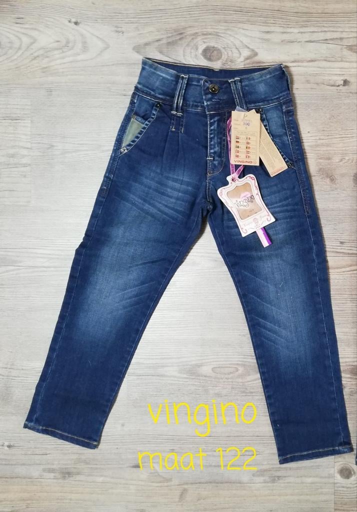 Nieuwe vingino spijkerbroek in maat 122
Nu 10 euro!, Kinderen en Baby's, Kinderkleding | Maat 122, Broek, Meisje, Nieuw, Ophalen of Verzenden